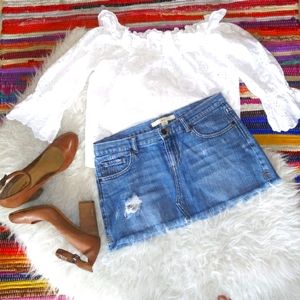 XXI Jean Skirt